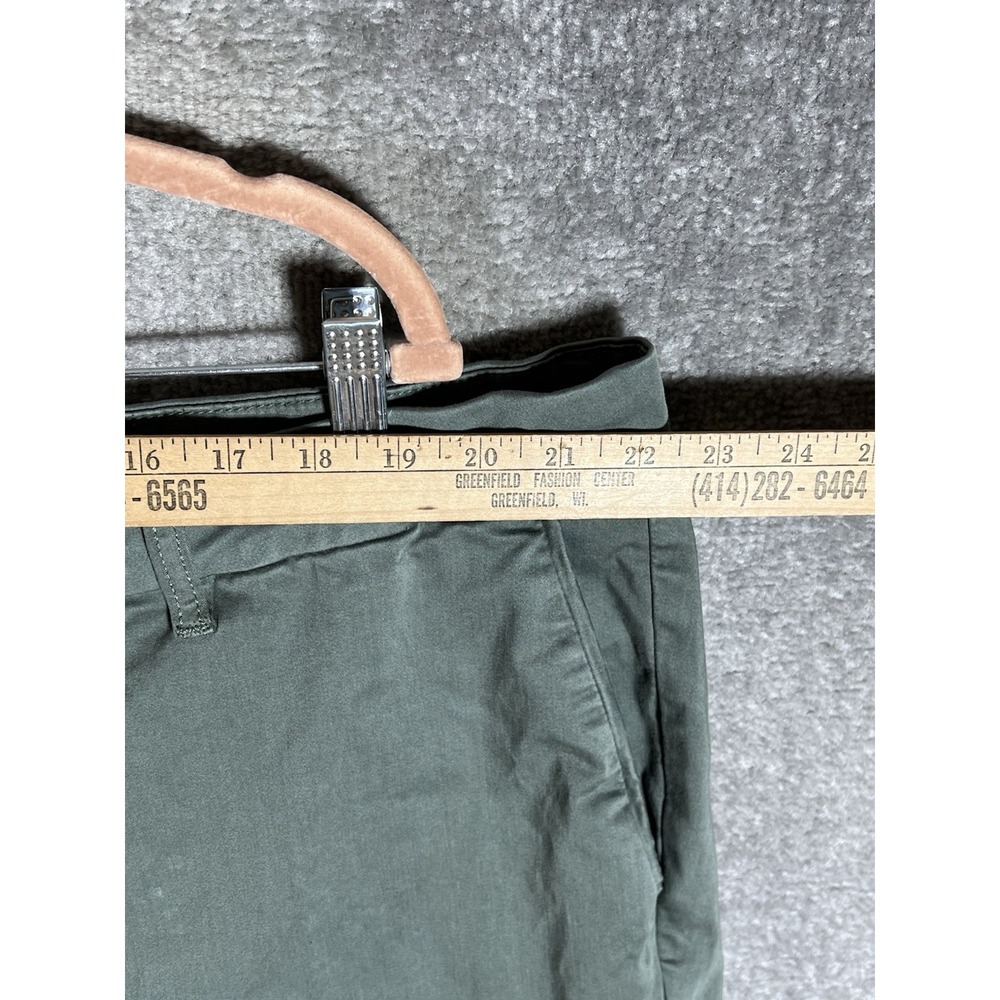 Kut From the Kloth Ankle Trouser Pants Womens Size 24W Green High Rise Stretch - Picture 9 of 12